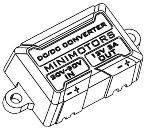 12V5A DC DC CONV model: MINI