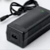 42V 3A charger with EU plug and DC5521 connector,with fan