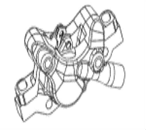 BRAKE CABLE (FRONT) model: STORM