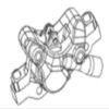 BRAKE CABLE (REAR) model: STORM LTD