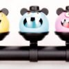 Character cartoon monster high decibel cute folding bike mountain bike bike bell