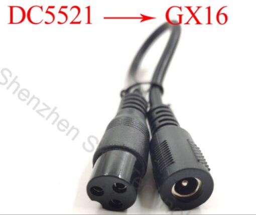 DC to GX16 extension cable
