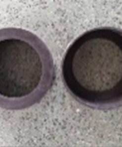 Damping rubber lining:  M2