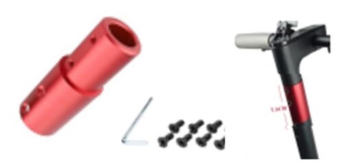 Extension rod of pole red : M365/Pro/Essential/1S/Pro2/Xiaomi 3