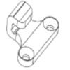FOLDING BRACKET model: ACHILLEUS