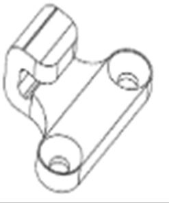 FOLDING BRACKET model: ACHILLEUS