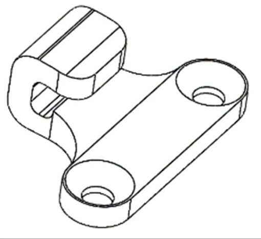 FOLDING BRACKET model: VICTOR