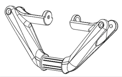 FOLDING HANDLE BODY model: THUNDER