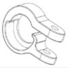 FOLDING HANDLE CLAMP_L model: STORM UP