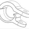 FOLDING HANDLE CLAMP_L model: THUNDER