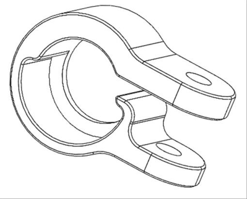 FOLDING HANDLE CLAMP_L model: THUNDER