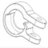 FOLDING HANDLE CLAMP_L model: VICTOR