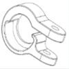 FOLDING HANDLE CLAMP_L model: VICTOR LUXURY