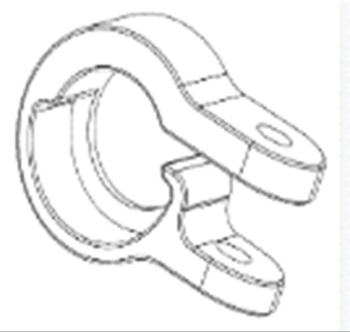FOLDING HANDLE CLAMP_L model: VICTOR LUXURY