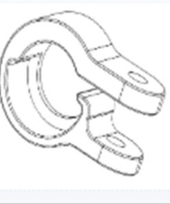 FOLDING HANDLE CLAMP_L model: VICTOR LUXURY