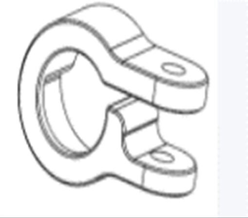 FOLDING HANDLE CLAMP_R model: STORM UP