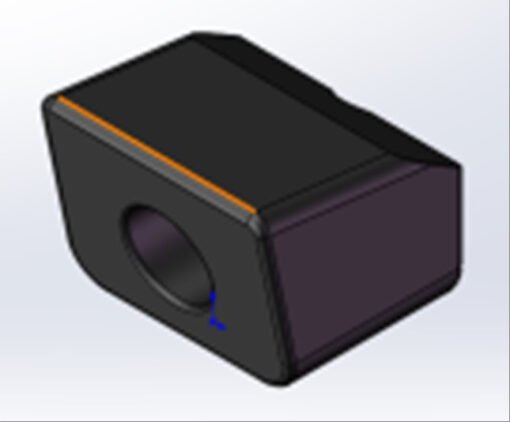 Folding arm adjusting block for Quick4