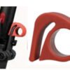 Folding wrench spanner protective fastener red
