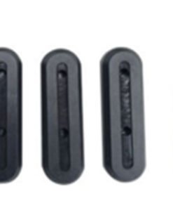 Font & rear wheel screw plastic cover black+red reflective sticker(one set) : M365/Pro