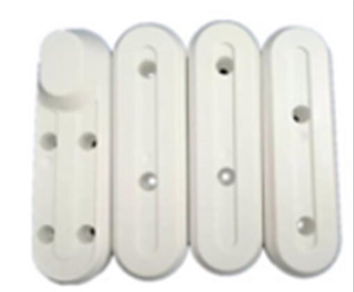 Font & rear wheel screw plastic cover white(one set) : M365/Pro