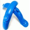 Front fender+rear fender with hook in blue : M365/Pro