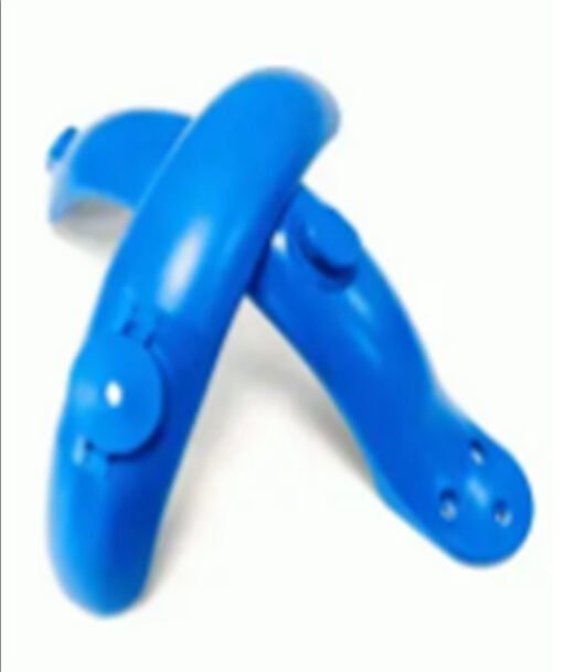 Front fender+rear fender with hook in blue : M365/Pro