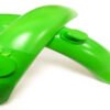 Front fender+rear fender with hook in green : M365/Pro