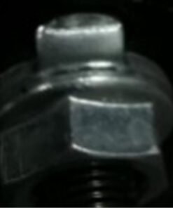 Front motor nut+gasket(2 sets):  M4