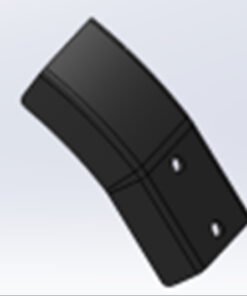 Front shock retaining plate for Quick4