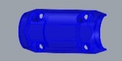 Handlebar fixing cover:  M2