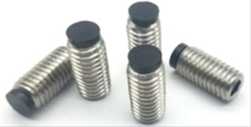 Hexagon socket stainless steel rubber head set bolts M6*12 for Quick4