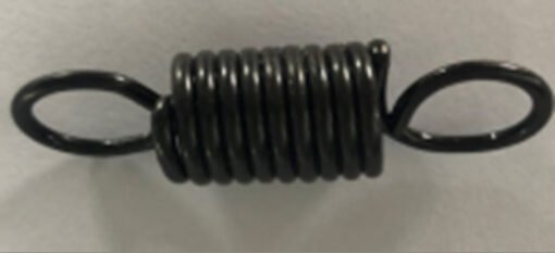 Integrated folding bar spring
