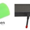 Kick stand protection cover green : M365/Pro/Essential/1S/Pro2/Mi 3
