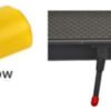 Kick stand protection cover yellow : M365/Pro/Essential/1S/Pro2/Mi 3