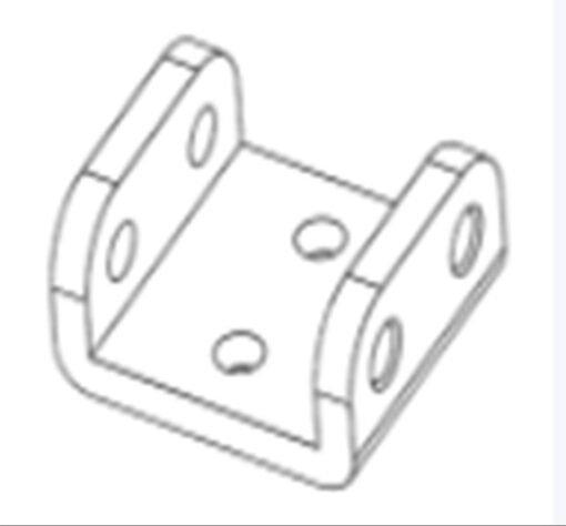 LED MOUNT BRACKET model: X Ⅱ UP