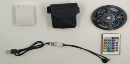 LED flash light - bluetooh + remote control