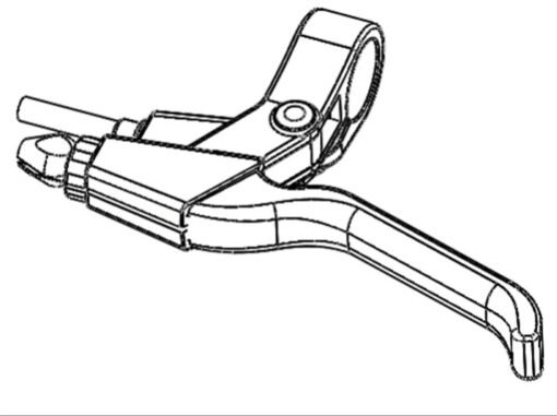 LEFT BRAKE LEVER model: MINI