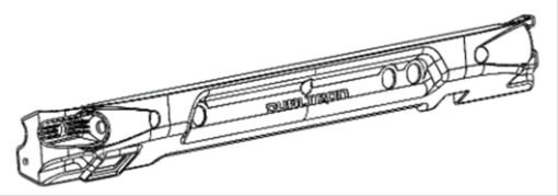 LEFT SIDE COVER ASSEMBLED model: THUNDER
