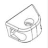 LOWER HINGE BRAKET/DAMPER BRAKET model: X
