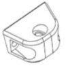LOWER HINGE BRAKET/DAMPER BRAKET model: X Ⅱ UP