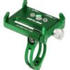 Metal phone holder G-85 (Φ31.8mm) Green