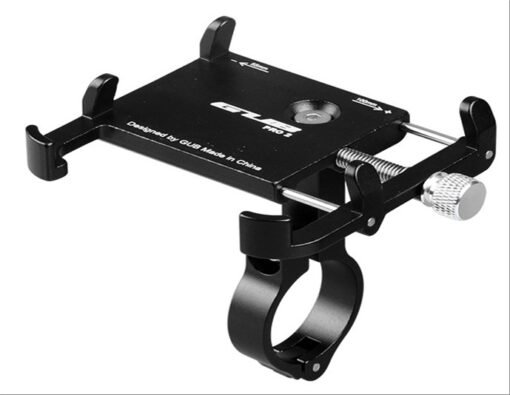 Metal phone holder GUB PRO2 (Φ22.2-31.8) Black