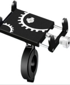 Metal phone holder black