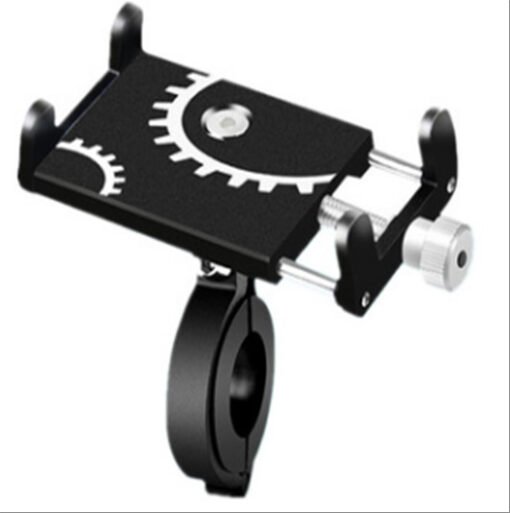 Metal phone holder black