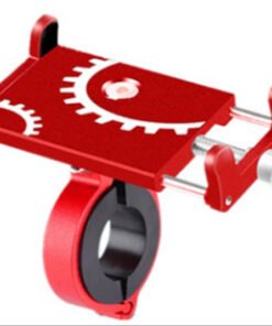 Metal phone holder red