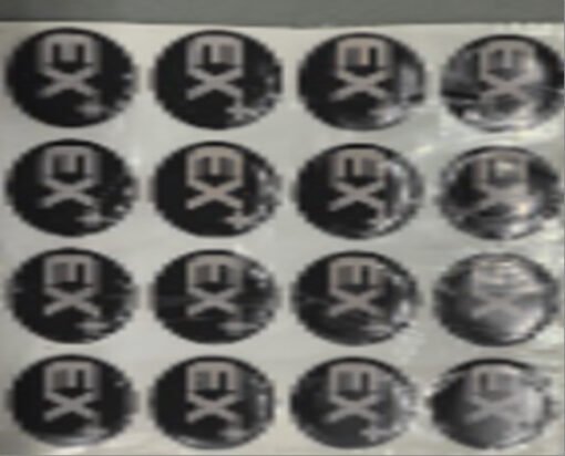 OPTION STICKER_EX+_BK model: MAN