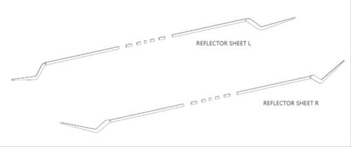 REFLECTOR SHEET R model: STORM