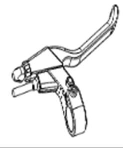 RIGHT BRAKE LEVER model: ULTRA