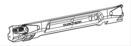 RIGHT SIDE COVER ASSEMBLED model: THUNDER