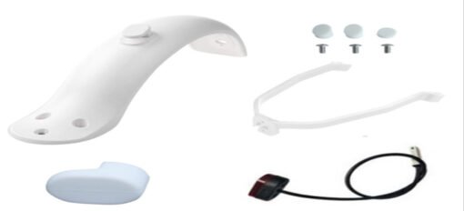 Rear fender sets white : M365/Pro